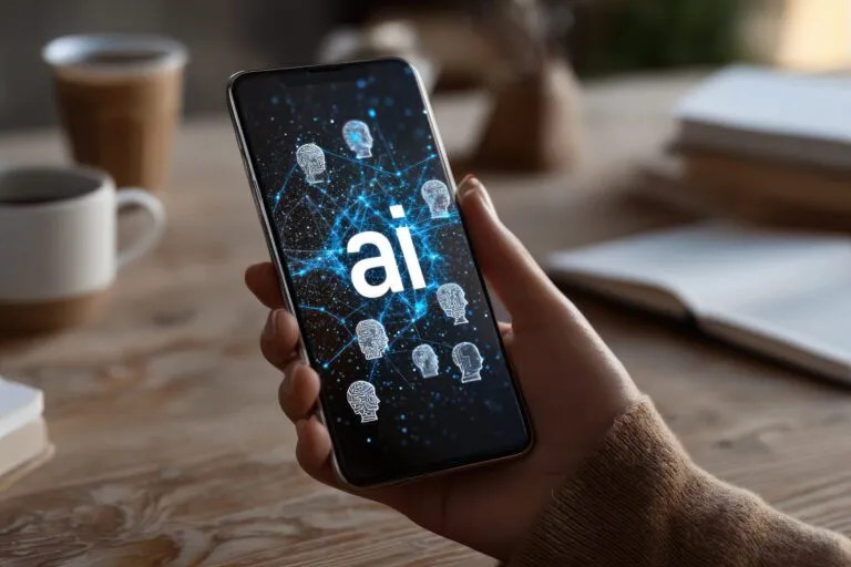 Google AI Search auf dem Smartphone