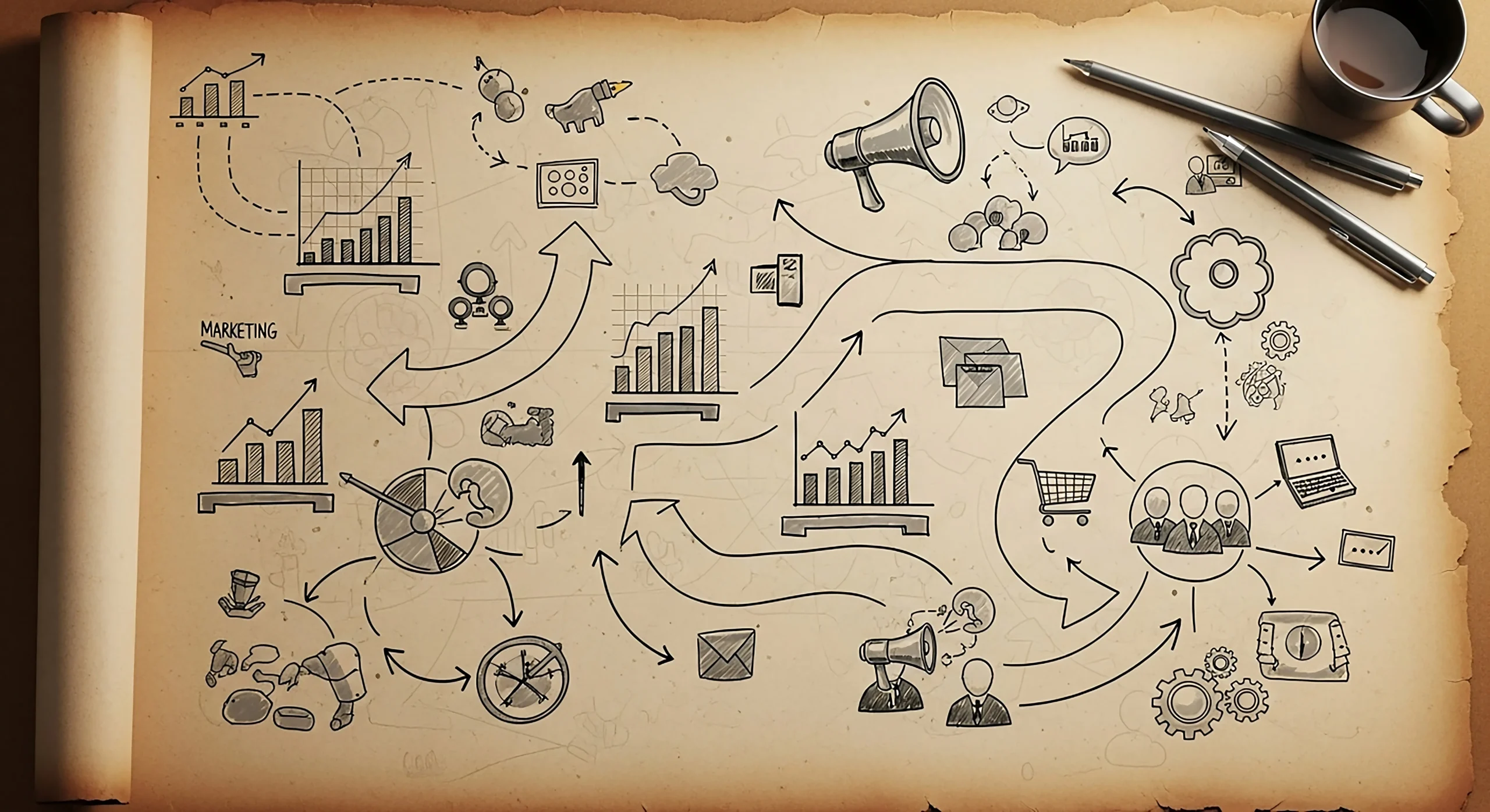 Strategische Planung für datenbasiertes Online-Marketing