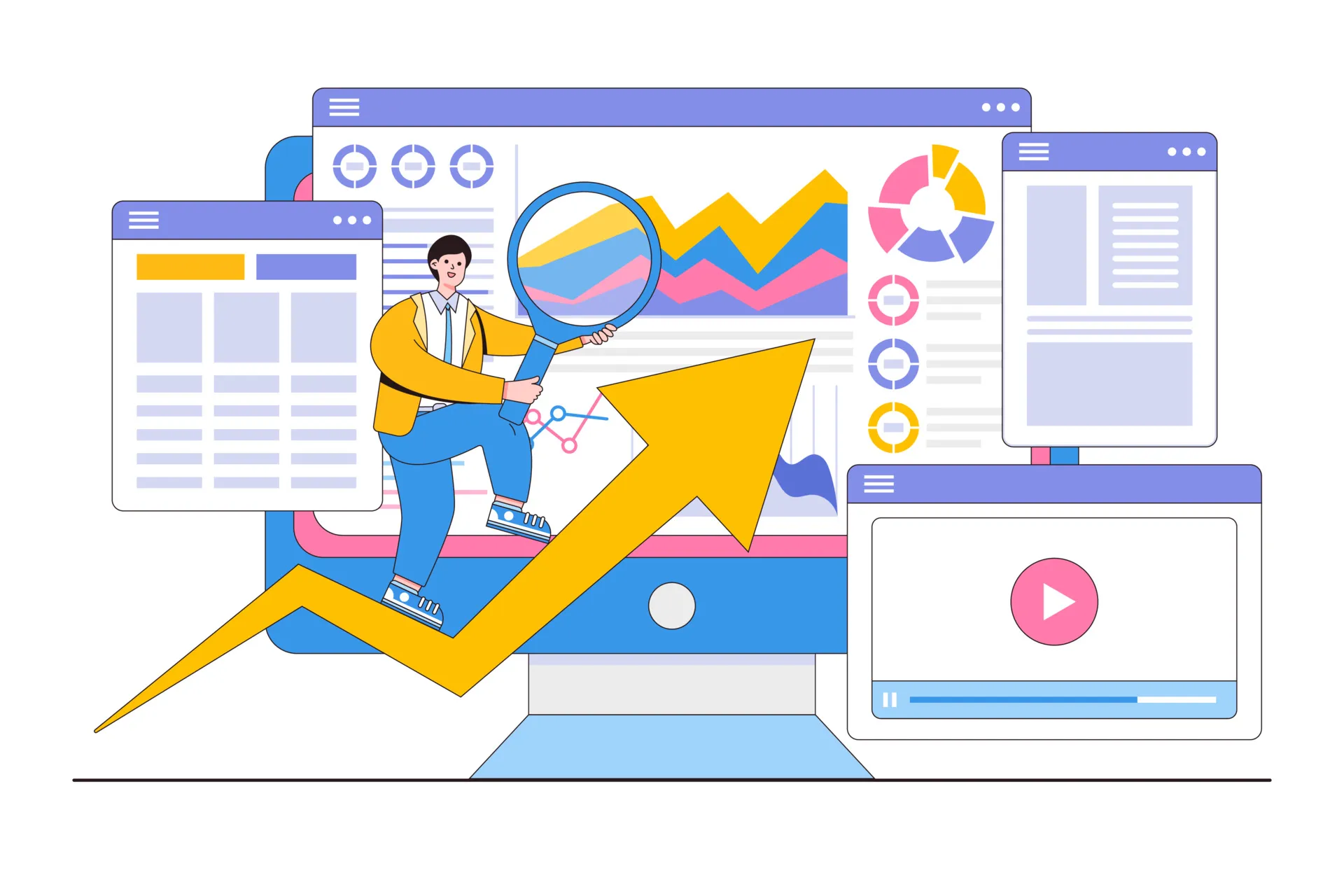 SEO-Strategie zur Analyse und langfristigen Steigerung der organischen Sichtbarkeit