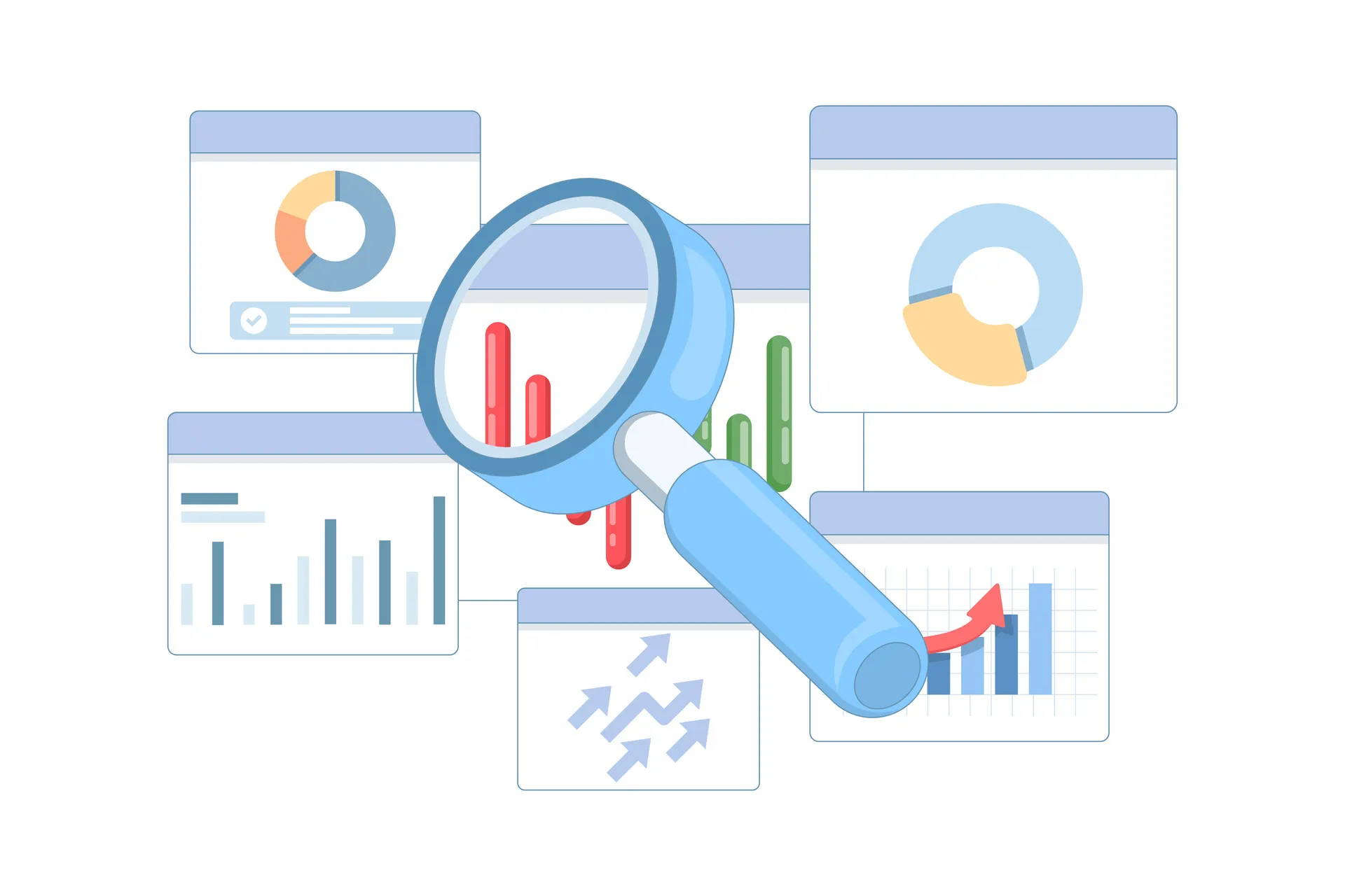 Keyword Recherche mit Suchdaten und Analysen