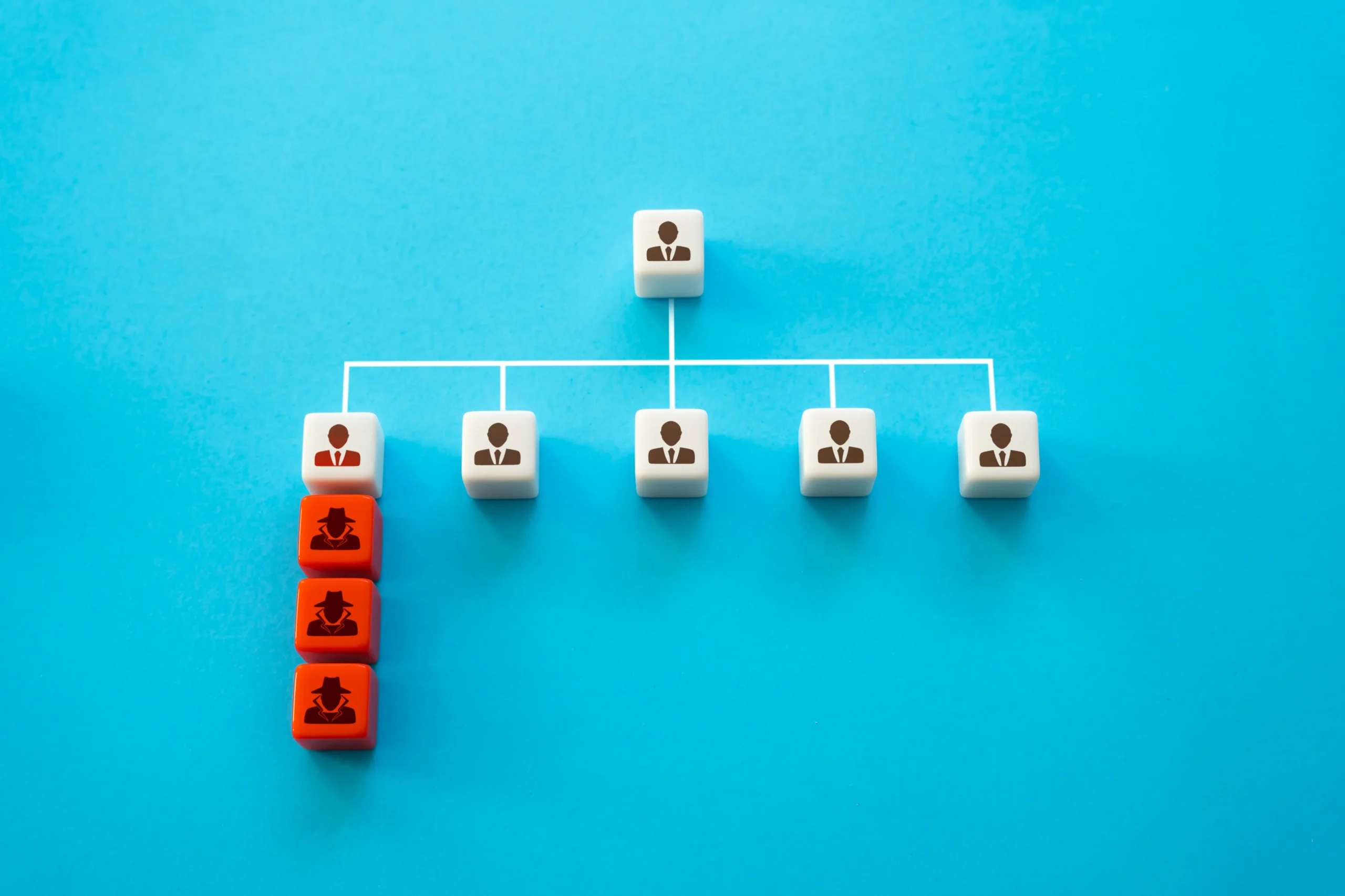 Darstellung einer hierarchischen Website-Struktur für eine klare SEO-Architektur