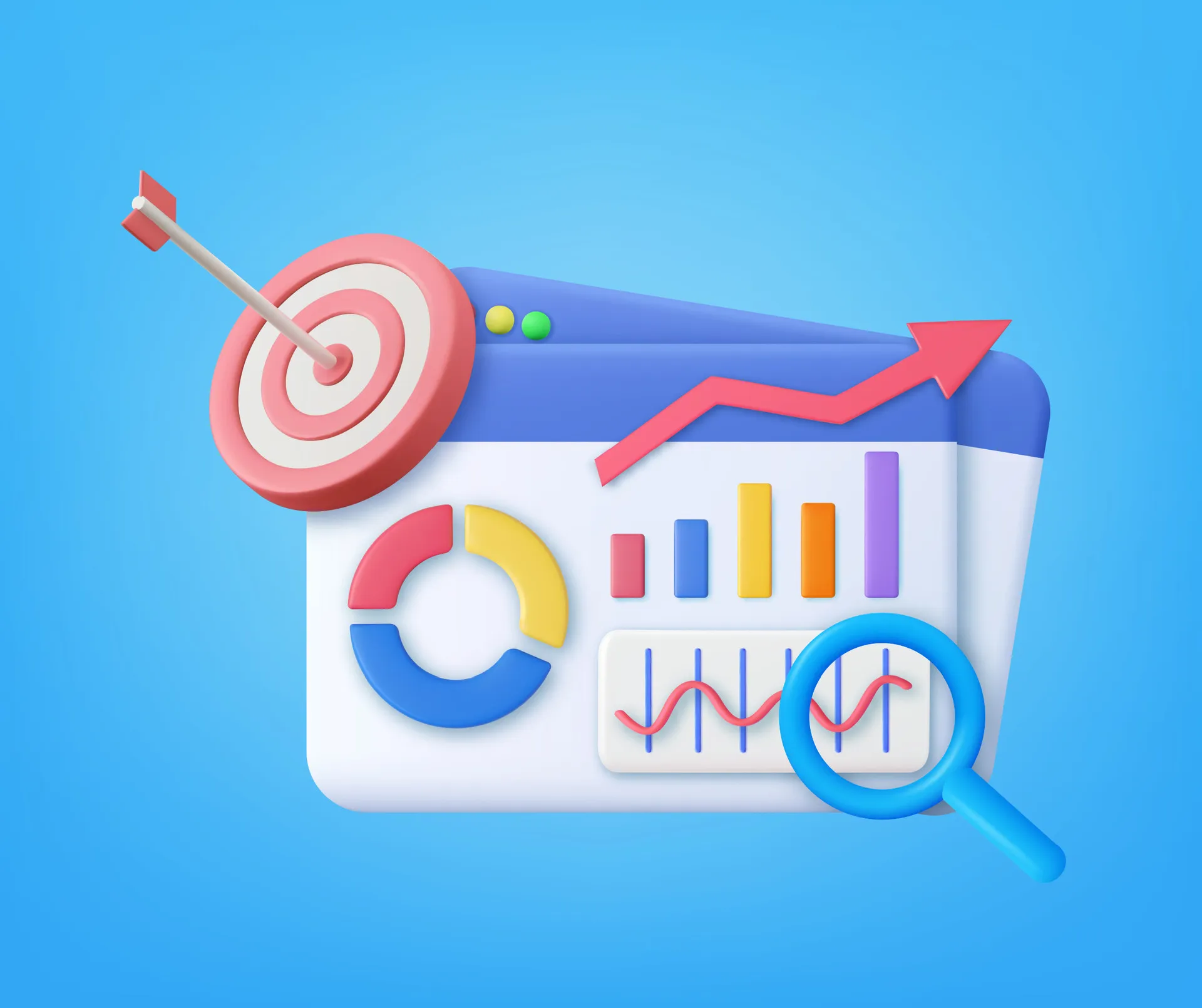 Digitale Performance Analyse für Suchmaschinenwerbung