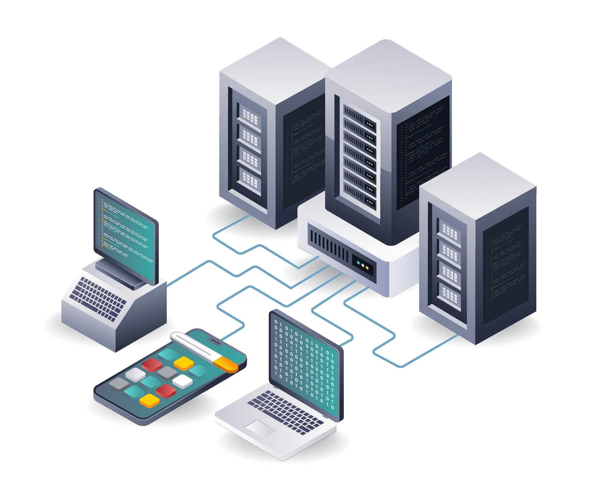 Server Netzwerk und Webanwendungen