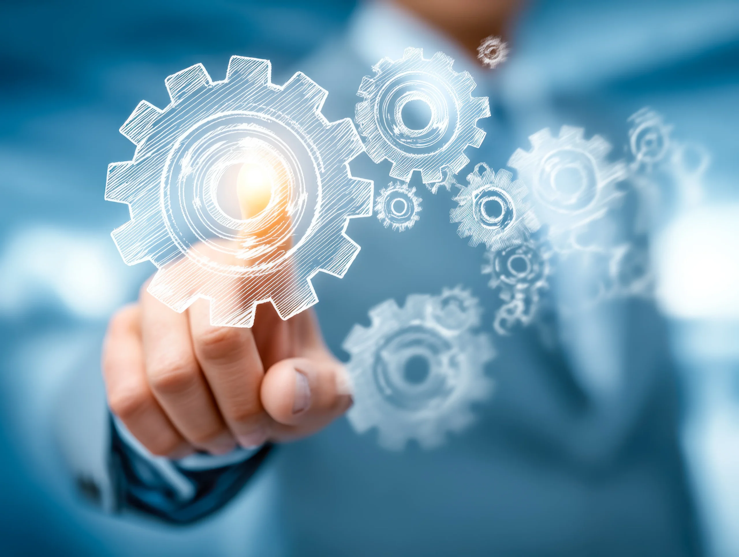 Vernetzte digitale Prozesse und technische Systeme einer Digitalstrategie